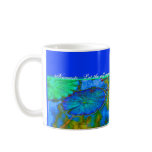 Yoga Namaste - Lotus Blossom Buddha Quote Mugs