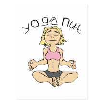 Yoga Nut Yogi Gear Post Cards