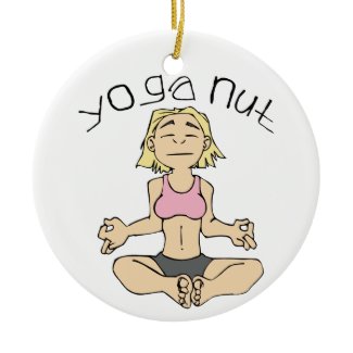 Yoga Nut Yogi Ornament ornament