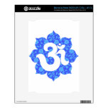 Yoga Om in Lotus dark blue Skin For The NOOK