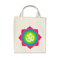 Yoga Om Namaste Lotus Bag bags
