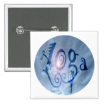 Yoga Outdoor Clouds Pinback Button