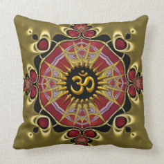 Yoga Passion Om Love Cushion / Pillow