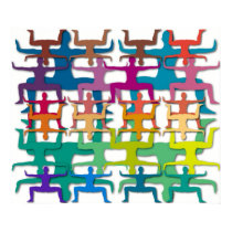 Yoga Pattern posters