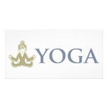 Yoga Customized Photo Card