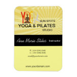 Yoga Pilates Business magnets