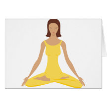 Yoga Pose Girl Cards