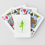Yoga Pose Playing Cards (tree pose)