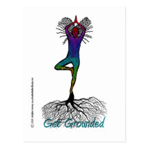 Yoga Post Card