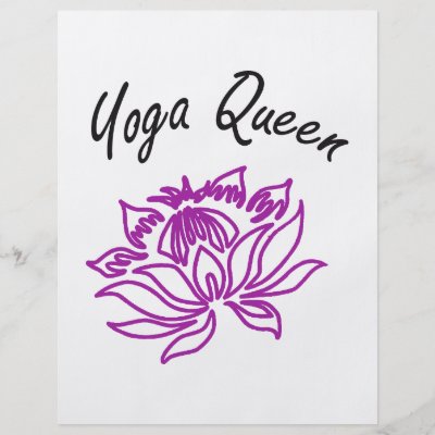 Yoga Queen Designs! Flyers by
