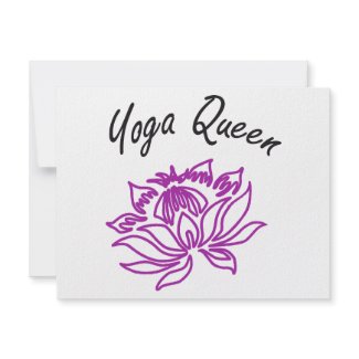Yoga Queen Designs! invitation