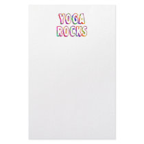 Yoga Rocks Stationery