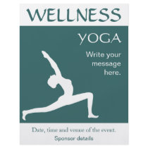 Yoga Silhouette Flyer