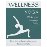 Yoga Silhouette Flyer