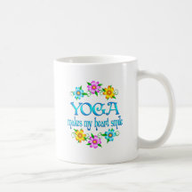 Yoga Smiles Coffee Mugs
