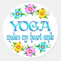 Yoga Smiles stickers