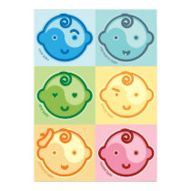 Yoga Speak Baby : All Baby Chakras Canvas posters by yogaspeakbaby Yoga Speak Baby : All Baby Chakras Canvas posters