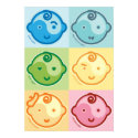 Yoga Speak Baby : All Baby Chakras Canvas posters