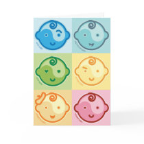Yoga Speak Baby : All Baby Chakras Card by yogaspeakbaby Yoga Speak Baby : All Baby Chakras Card