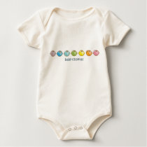 Yoga Speak Baby : Baby Chakras t-shirts