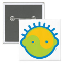Yoga Speak Baby : Big Boy Yin-Yang Buttons