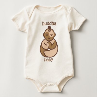 Yoga Speak Baby: Flesh Buddha Baby shirt