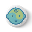 Yoga Speak Baby : Lil' Yogi Button by yogaspeakbaby Yoga Speak Baby : Lil' Yogi Button