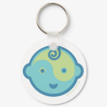 Yoga Speak Baby : Lil' Yogi Keychain by yogaspeakbaby Yoga Speak Baby : Lil' Yogi Keychain