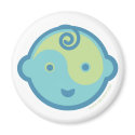 Yoga Speak Baby : Lil' Yogi Magnet by yogaspeakbaby Yoga Speak Baby : Lil' Yogi Magnet