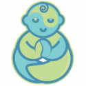 Yoga Speak Baby : Lil' Yogi Pin photo sculptures