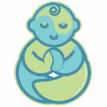 Yoga Speak Baby : Lil' Yogi Pin Acrylic Cut Outs