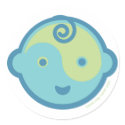 Yoga Speak Baby : Lil' Yogi Stickers by yogaspeakbaby Yoga Speak Baby : Lil' Yogi Stickers