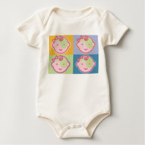 Yoga Speak Baby : Lil' Yogini Block t-shirts