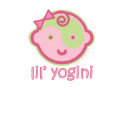 Yoga Speak Baby : Lil' Yogini Organic Dark Tee t-shirts by yogaspeakbaby Yoga Speak Baby : Lil' Yogini Organic Dark Tee t-shirts
