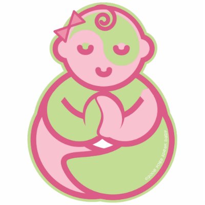 Yoga Speak Baby : Lil' Yogini Pin Photo Cut Out by yogaspeakbaby