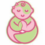 Yoga Speak Baby : Lil' Yogini Pin Photo Cut Out