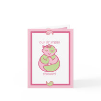 Yoga Speak Baby : Lil' Yogini Shower! Note Cards