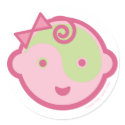 Yoga Speak Baby : Lil' Yogini Stickers
