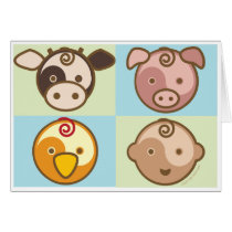 Yoga Speak Baby : May All Being Be Free Card by yogaspeakbaby Yoga Speak Baby : May All Being Be Free Card