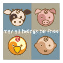 Yoga Speak Baby : May All Beings Be Free posters by yogaspeakbaby Yoga Speak Baby : May All Beings Be Free posters