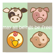 Yoga Speak Baby : May All Beings Be Free posters