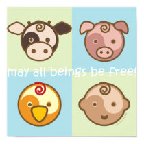 Yoga Speak Baby : May All Beings Be Free posters
