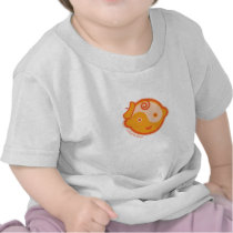Yoga Speak Baby : Orange Creative Baby Chakra t-shirts
