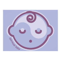 Yoga Speak Baby: Purple Chakra Expressive Baby posters