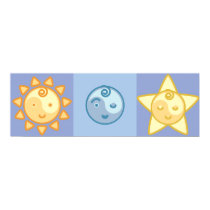 Yoga Speak Baby : The Sun, The Moon & The Stars posters