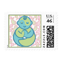 Yoga Speak Baby : Yoga Baby Paisley Postage postage by yogaspeakbaby Yoga Speak Baby : Yoga Baby Paisley Postage postage