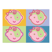 Yoga Speak Baby : Yogini Girl Print