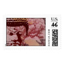 Yoga Speak : Buddha Tree Graphic postage by yogaspeak Yoga Speak : Buddha Tree Graphic postage