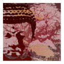 Yoga Speak : Buddha Tree Print