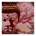 Yoga Speak : Buddha Tree Print